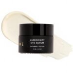Dime Beauty Luminosity Eye Serum - Caffeine Eye Cream for Dark Circles and Puffiness with Vitamin C, Peptides and Goji Berry, Brightening De-Puffing...
