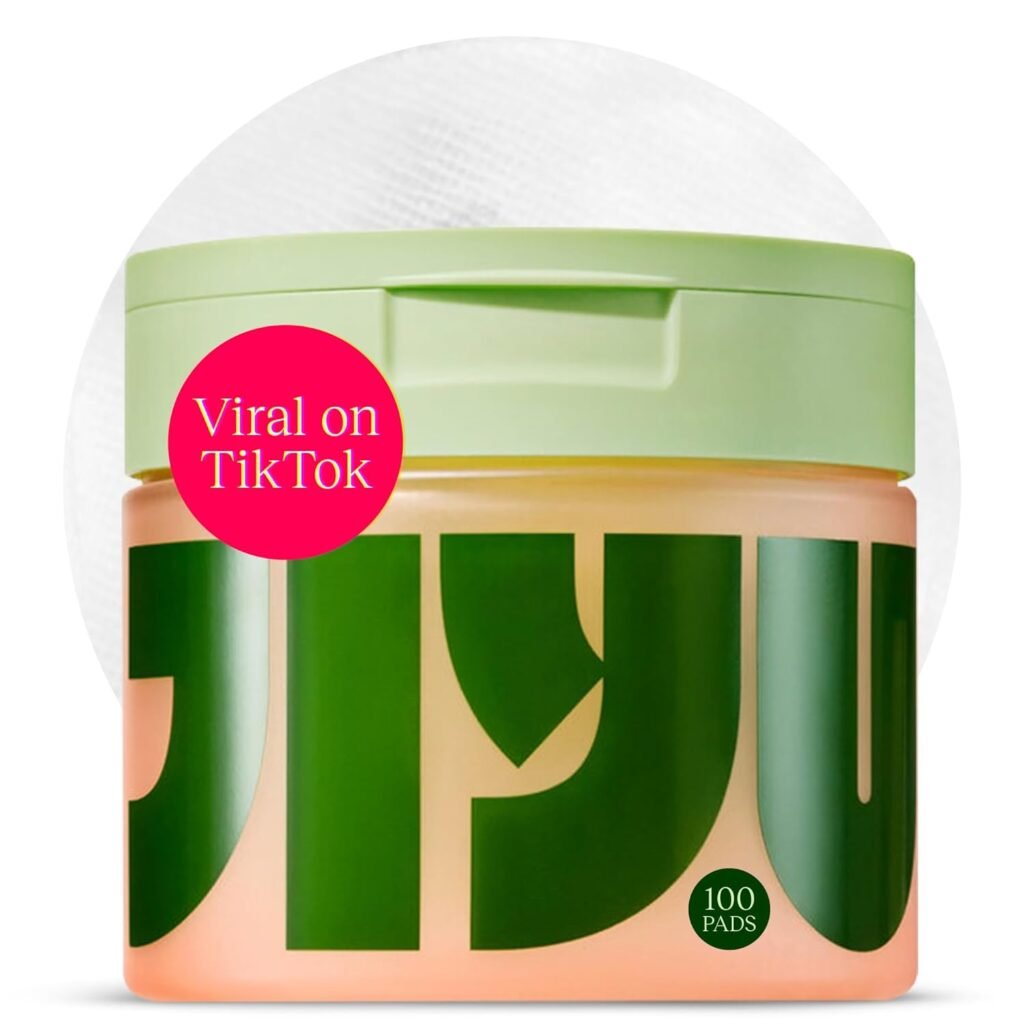 JiYu Toning Polish Pads - Korean Skincare for Dark